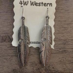 Brand New Feather Earrings